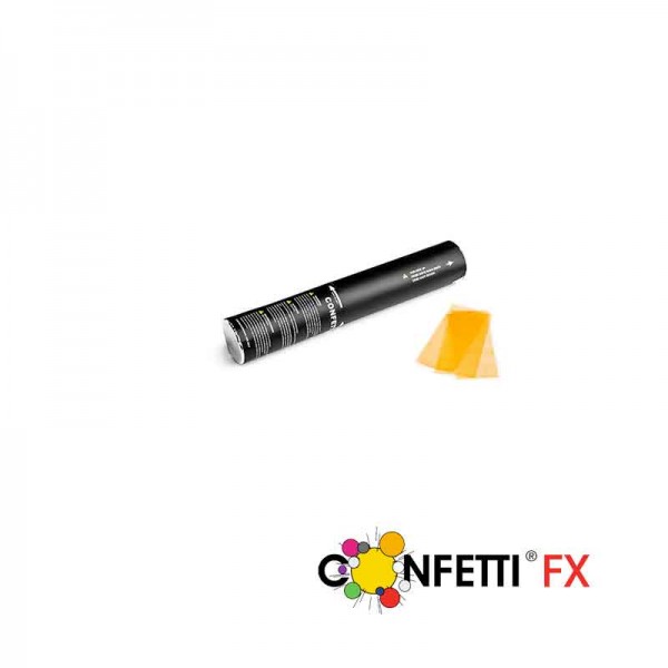 konfettikanone fx bio konfetti orange 28 cm