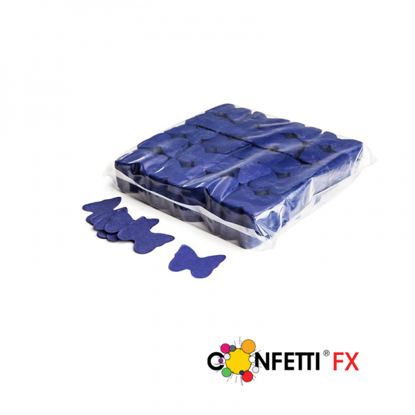 FX Slowfall Konfetti Schmetterlinge dunkelblau