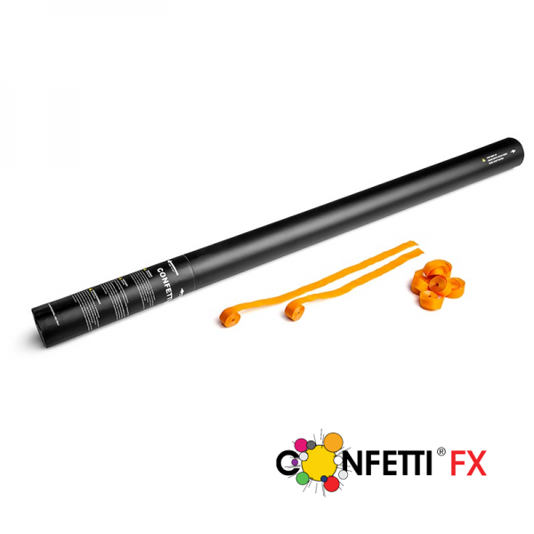 FX Luftschlangen Kanone orange, 80cm