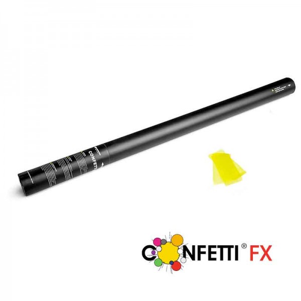 bio konfettikanone gelb 80 cm